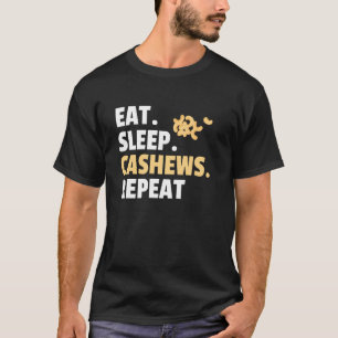 Cool Cashew For Men Women Kids Nuts Pun Sneeze Cas T-Shirt