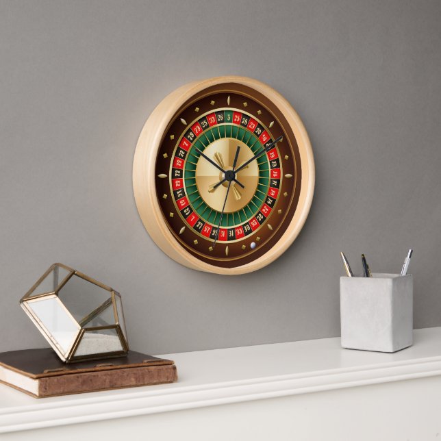Cool Casino game room  Clock (Office)