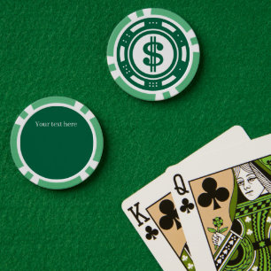 Cool Casino lovers add text  Poker Chips