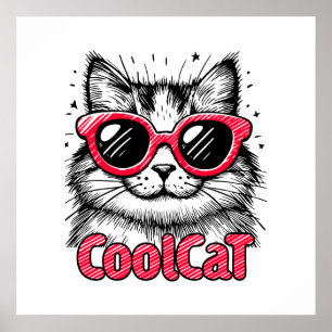 Cool Cat 1 Poster