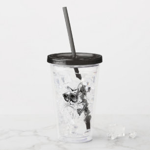 Cool Cat Acrylic Tumbler