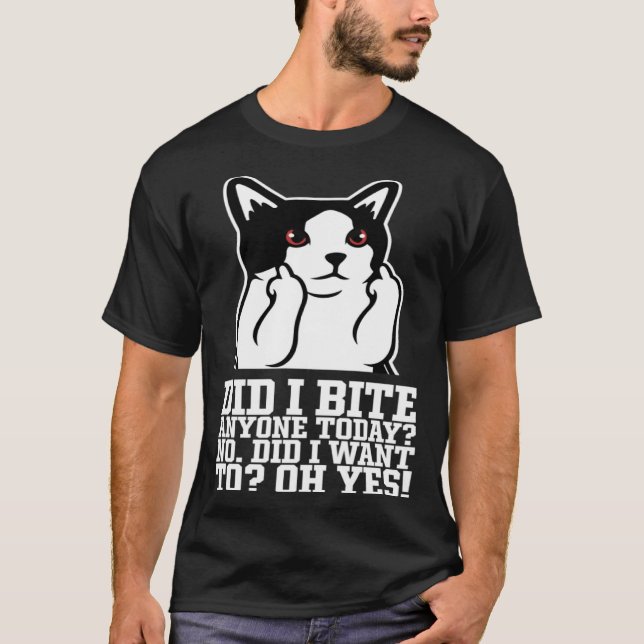 Cool Cat  Angrycats T-Shirt (Front)