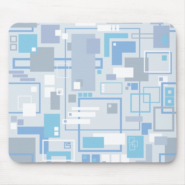 Cool Cat Blues Mouse Mat (Front)