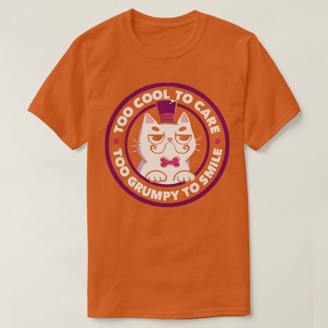 Cool  Cat by Tobe Fonseca T-Shirt (Design Front)