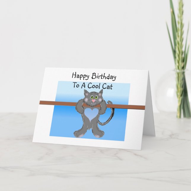 Cool Cat Card (Front)