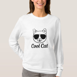 cool cat cat lovers design T-Shirt