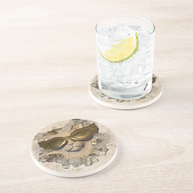 Cool Cat Coaster (Side)