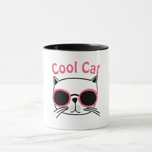 Cool Cat Combo Mug (Center)