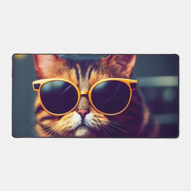 COOL CAT COMPUTER DESK MAT (Front)