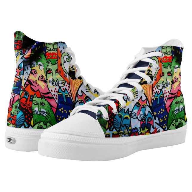 Cool Cat Converse Shoes (Pair)