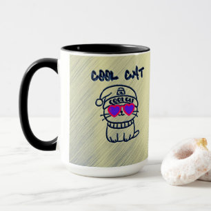 Cool Cat Groovy Mug