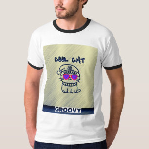 Cool Cat Groovy T-Shirt
