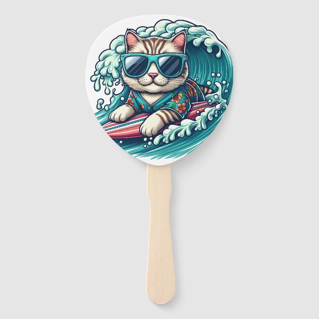 Cool cat hand fan (Front)