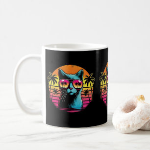 Cool Cat In Sunglasses Cat Lovers & Pet Owners Coffee Mug