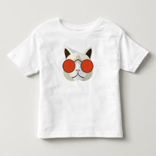 Cool Cat in Sunglasses Toddler T-Shirt