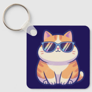 Cool Cat Keychain – Pocket-Sized Personality with 