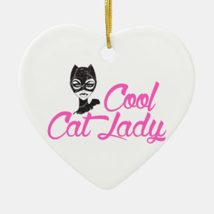 Cool Cat Lady Christmas Tree Decorations Ornaments Zazzle Co Uk