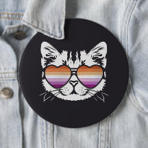Cool Cat Lesbian Flag