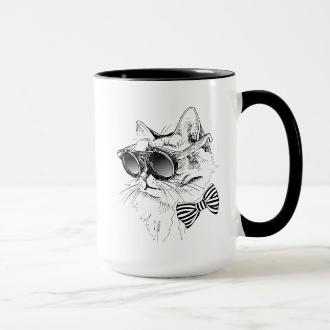 Cool Cat Mug (Right)