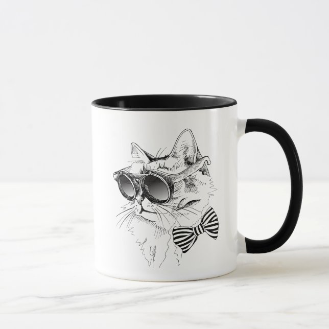 Cool Cat Mug (Right)