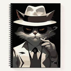 Cool Cat Noir: Suave and Mysterious Feline Notebook