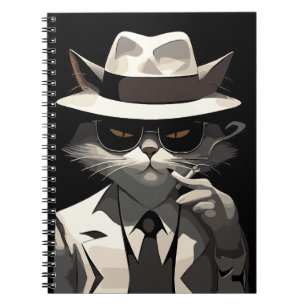 Cool Cat Noir: Suave and Mysterious Feline Notebook