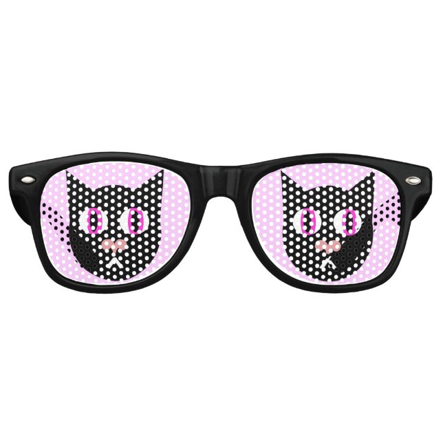 Cool Cat Party Shades Sunglasses (Front)