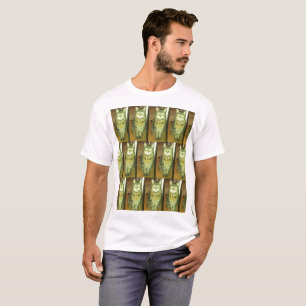 Cool Cat Pattern T-Shirt