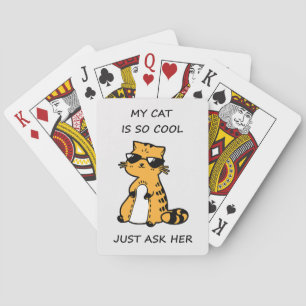 Cool Cat Playing Cards