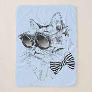 Cool Cat Sherpa Blanket