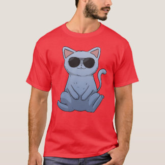 Cool Cat Sunglasses Cat Sunglasses family T-Shirt