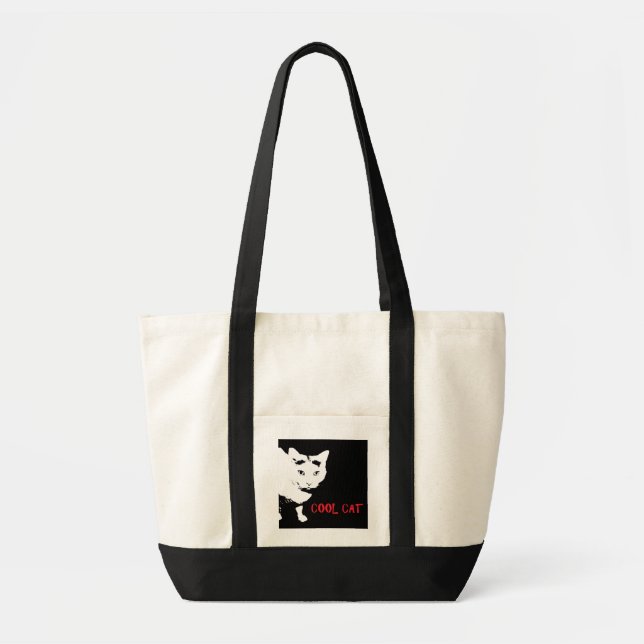 COOL CAT TOTE BAG (Front)