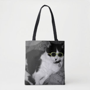 Cool Cat Tote Bag