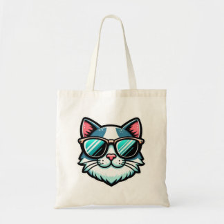 Cool Cat Tote Bag – Stylish Feline Fashion Accesso