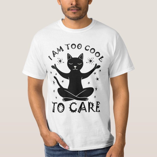 Cool Cat Vibes T-Shirt (Front)