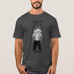 Cool Cat wearing a suit T-Shirt