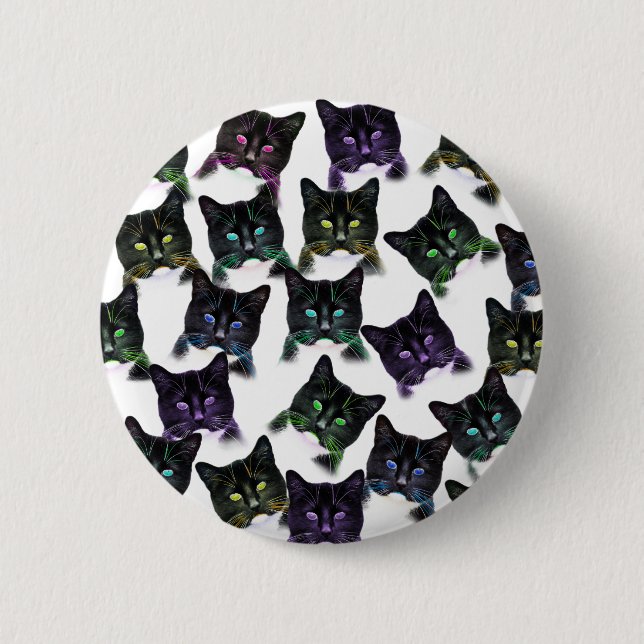 Cool Cats 6 Cm Round Badge (Front)