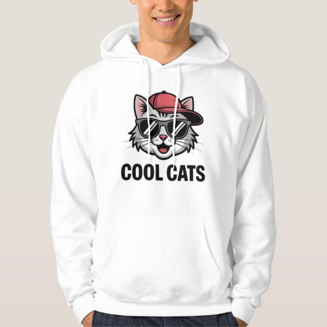 Cool Cats Club Hoodie (Front)