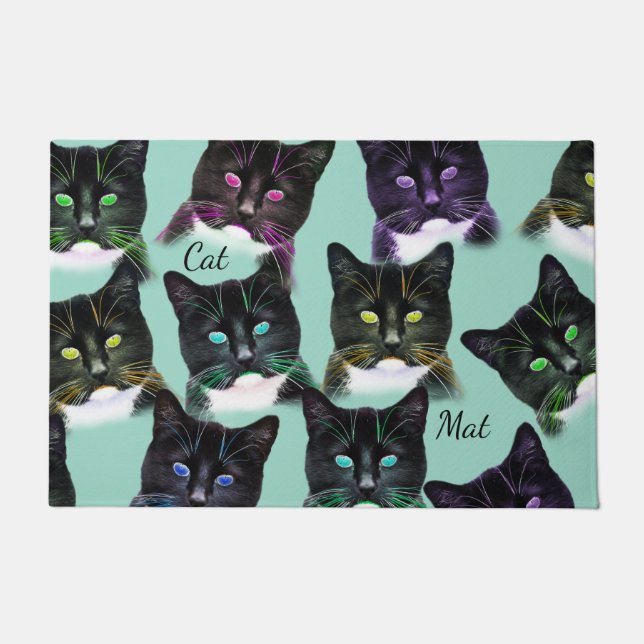 Cool Cats Doormat (Front)