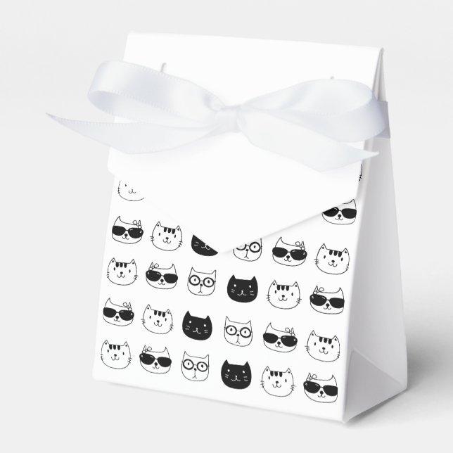 Cool Cats Favour Box (Front Side)