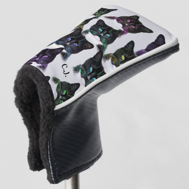 Cool Cats Golf Head Cover (3/4 Front)