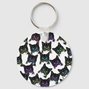 Cool Cats Key Ring