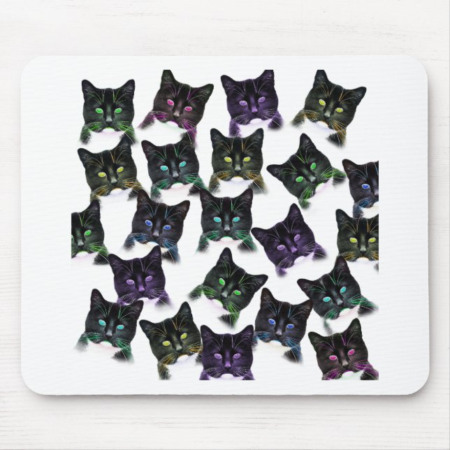 Cool Cats Mouse Mat (Front)