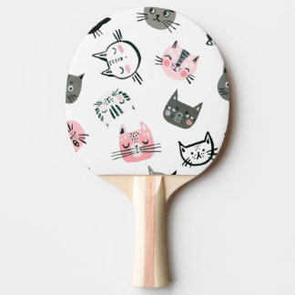 Cool Cats Ping Pong Paddle