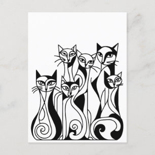 Cool Cats Postcard
