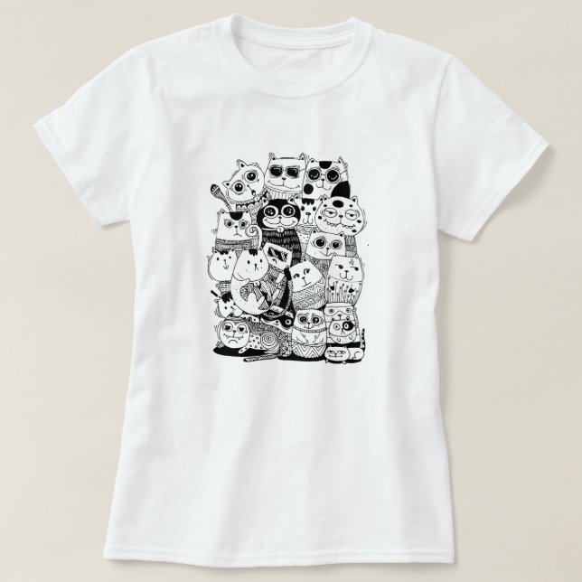 Cool Cats T-Shirt (Design Front)