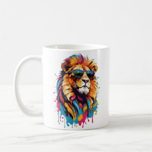 Cool Cats: The Lion Coffee Mug