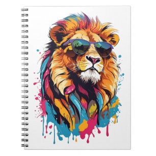 Cool Cats: The Lion Notebook