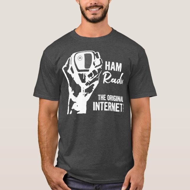 Cool CB HAM Radio Original Internet T-Shirt (Front)
