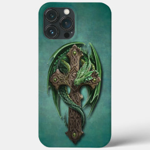 Cool Celtic Tribal Cross Dragon Tattoo Art Design Case-Mate iPhone Case
